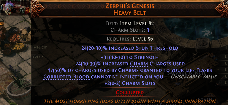 Zerphi's Genesis Heavy Belt